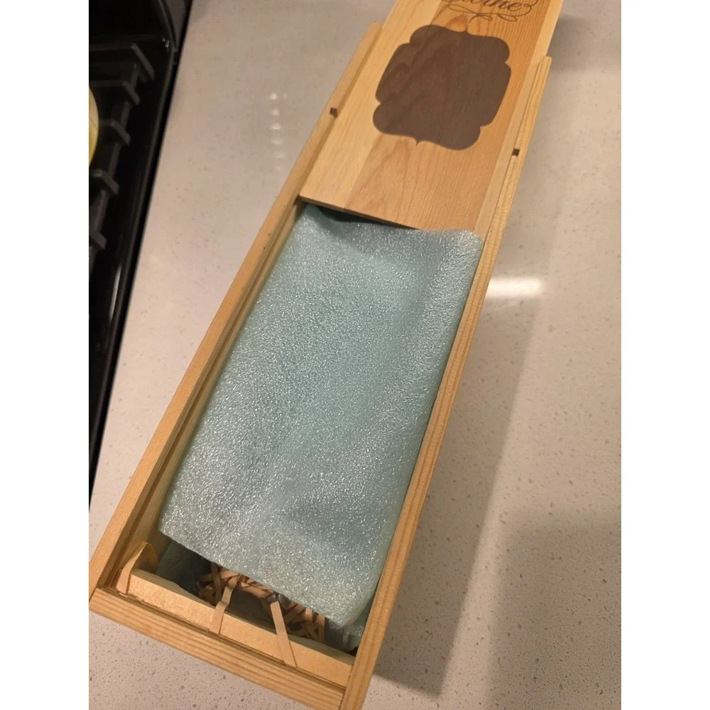 Wine Packaging Wooden Wine Box Gift Box Natural Wood Box Slide Opening